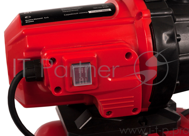 Насосная станция QUATTRO ELEMENTI Automatico 601 600Вт 2800л/ч для чистой 35м 12кг