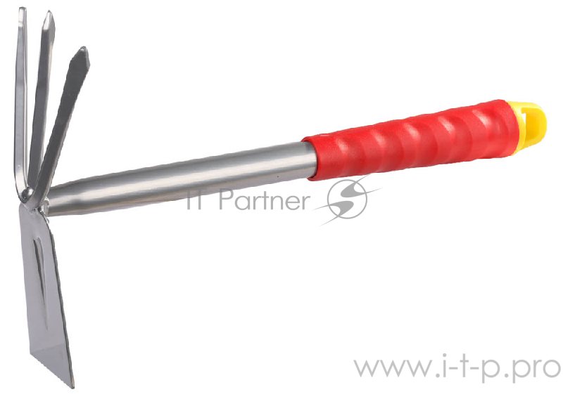 Ручные инсктрументы для обработки почвы (Буры, Вил Мотыжка GRINDA (8-421435_z01), прямое лезвие, коннекторная система, 3 зубца, 310мм