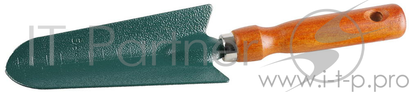 Совок GRINDA 8-421213_z01 посадочный из углеродистой стали с деревянной ручкой 290мм