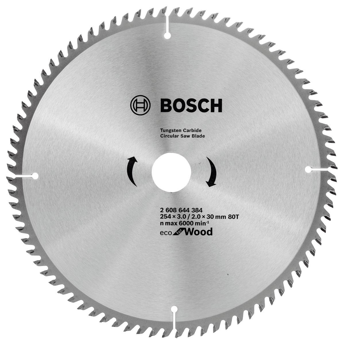 Bosch BOSCH 2608644384 Пильный диск ECO WO 254x30-80T