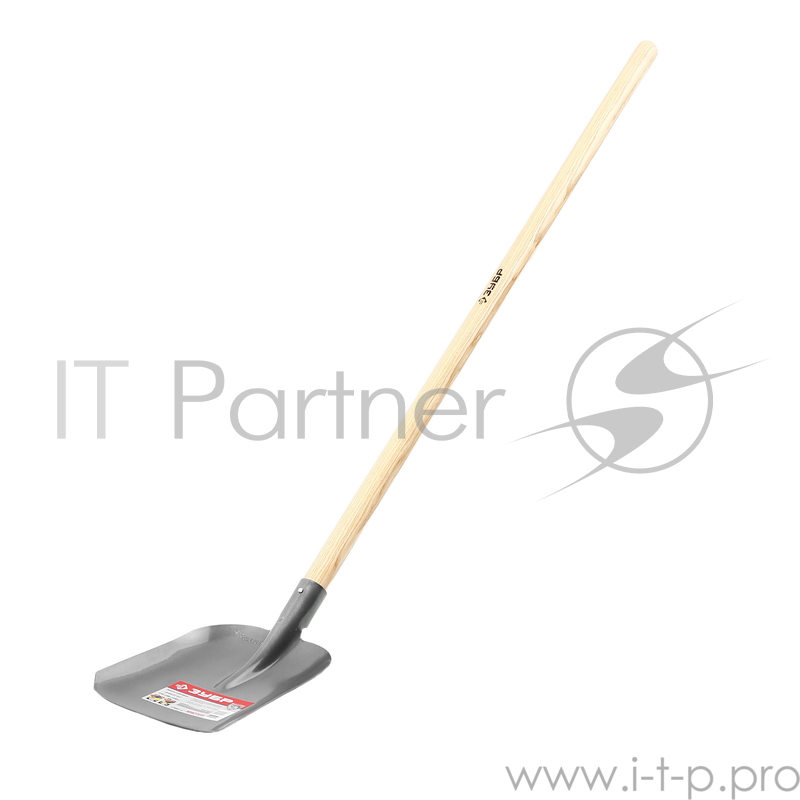 Лопата ЗУБР МАСТЕР ФАВОРИТ совковая, деревянный черенок из ясеня, 270х230х1440мм 4-39521_z01