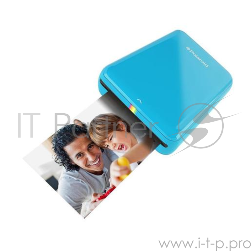 Мобильный компактный принтер Polaroid ZIP. Цвет синий.