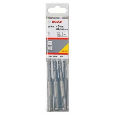 Bosch Bosch 2608585617 Сверло SDS plus-5, 10шт. 6x100x165