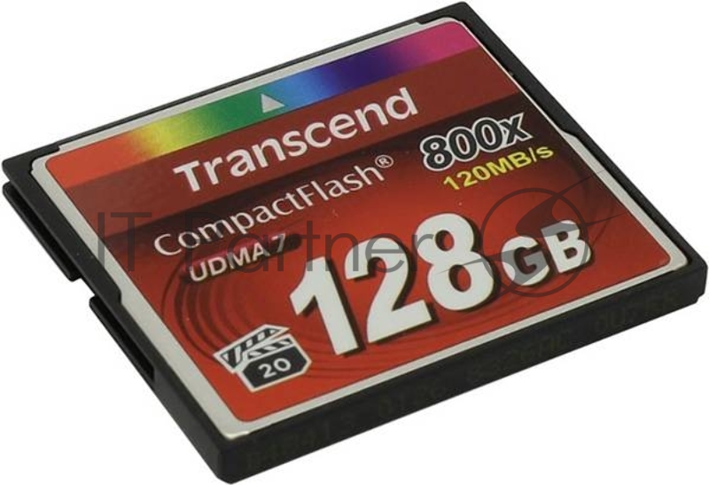 Карта памяти Compact Flash 128Gb Transcend, High Speed (TS128GCF800) 800-x