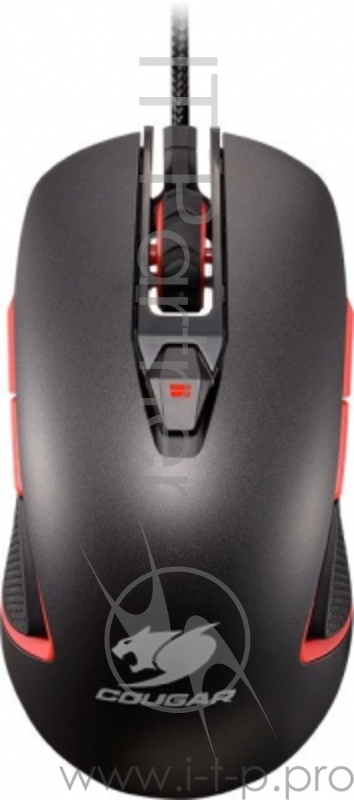 Мышь Cougar 400M Iron Grey игровая, 4000DPI, регулировка DPI, механизм Omron, 8 прогр.клавиш, встроен.память, RGB подсветка (16млн цветов) Мышь Cougar 400M Iron Grey игровая, 4000DPI, регулировка DPI, механизм Omron, 8 прогр.клавиш, встроен.память, R