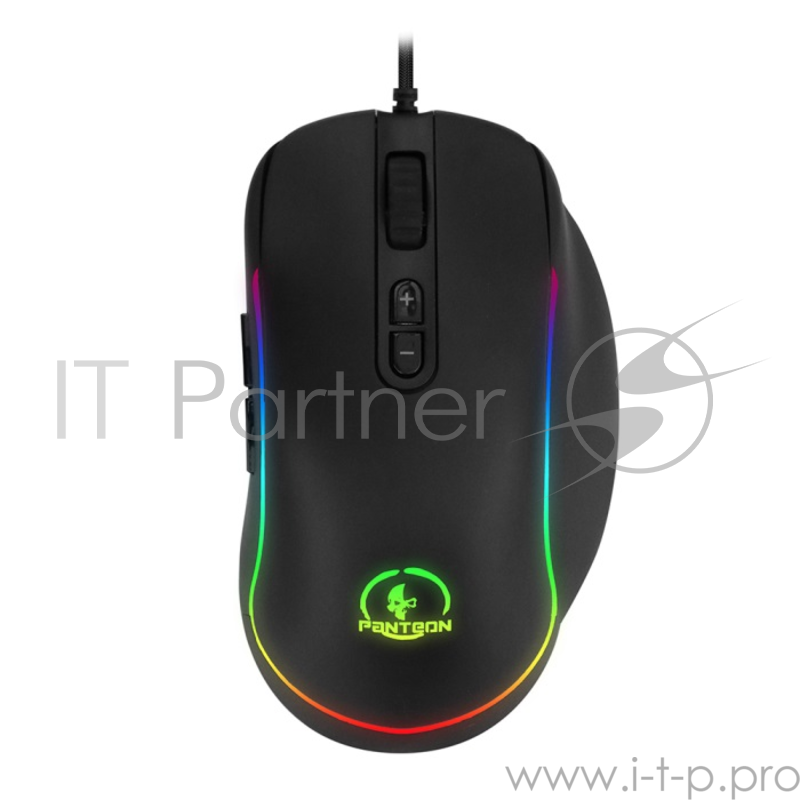 Проводная профессиональная игровая программируемая мышь Jet.A Panteon PS97 (800-5000dpi,9кн,LED,USB)