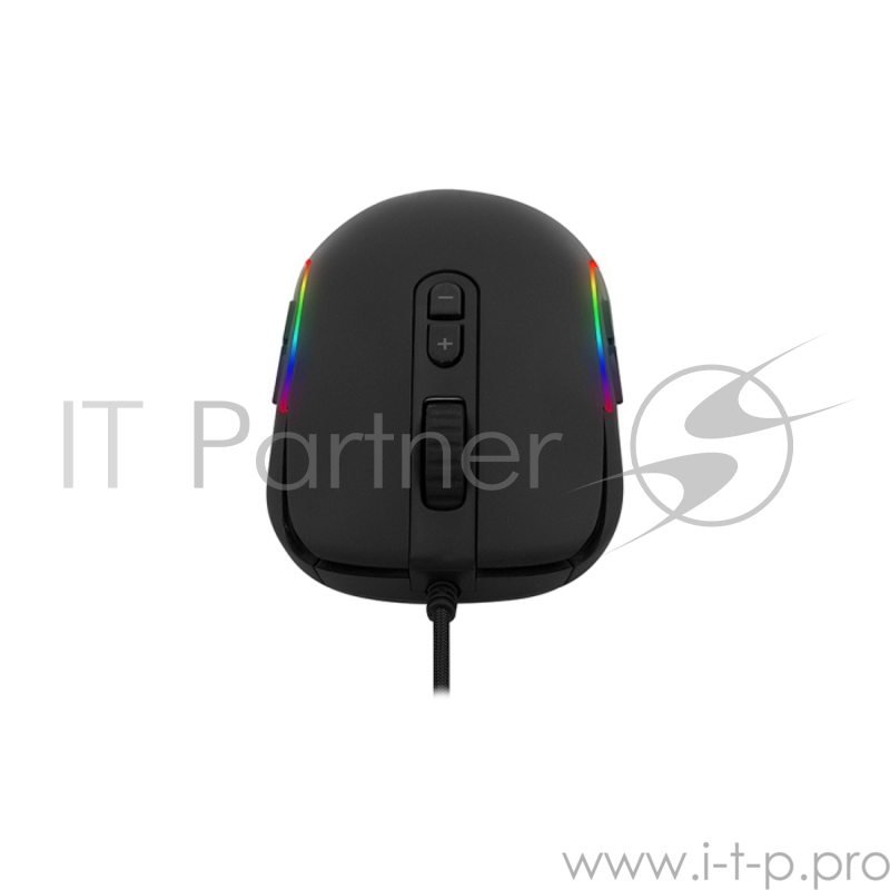 Проводная профессиональная игровая программируемая мышь Jet.A Panteon PS97 (800-5000dpi,9кн,LED,USB)