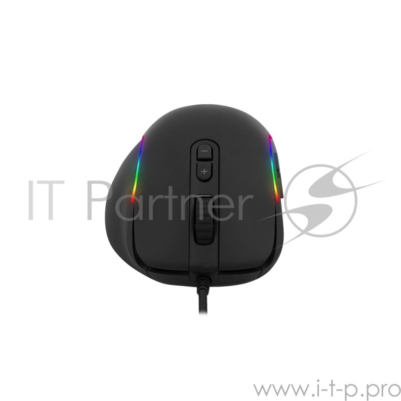 Проводная профессиональная игровая программируемая мышь Jet.A Panteon PS97 (800-5000dpi,9кн,LED,USB)