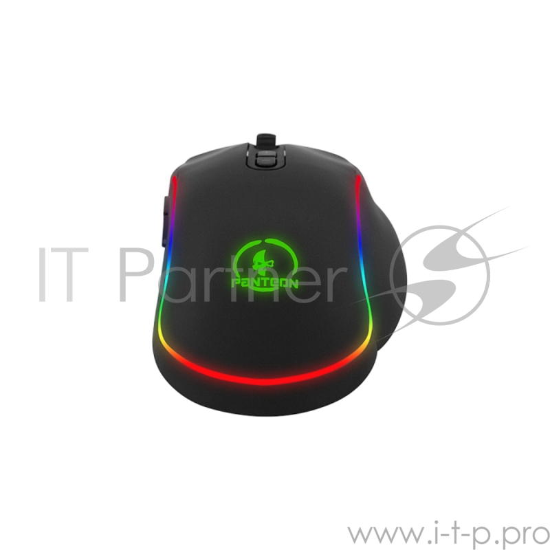 Проводная профессиональная игровая программируемая мышь Jet.A Panteon PS97 (800-5000dpi,9кн,LED,USB)