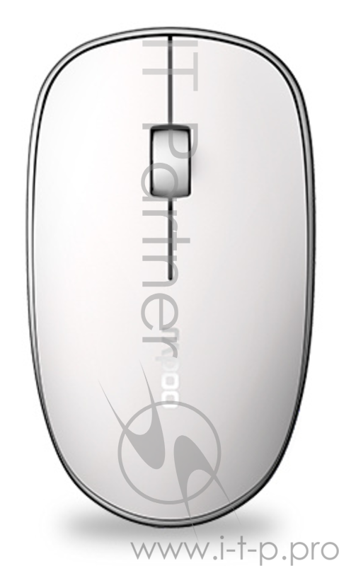 Мышь Rapoo M200 Plus серый оптическая беспроводная USB