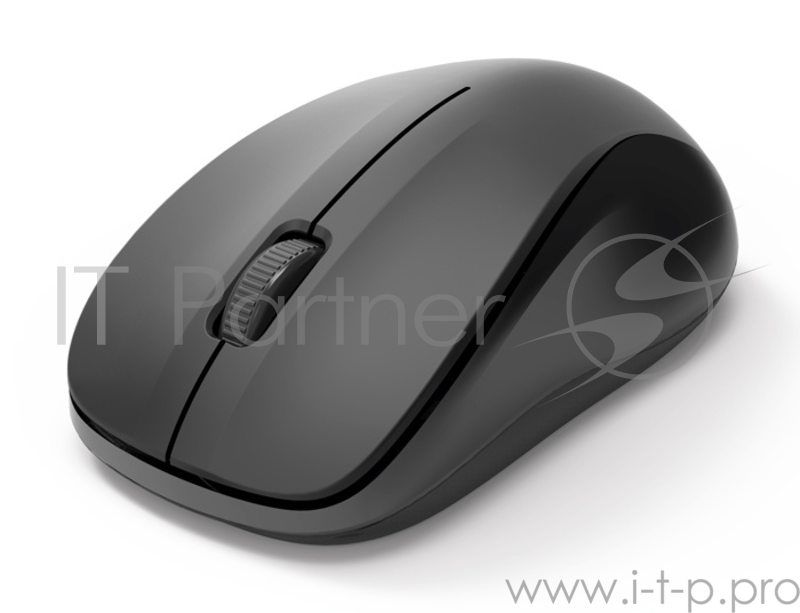 Мышь Hama MW-300 черный оптическая (1200dpi) беспроводная USB для ноутбука (3but)