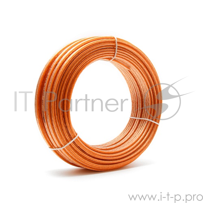 Акустический кабель Cablexpert CC-TC2x2,5-30M, прозрачный, 30 м, бухта