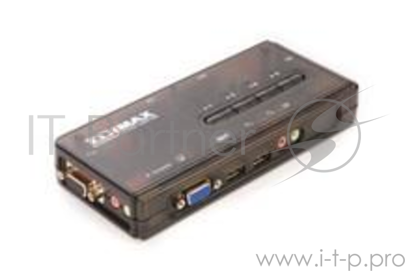 KVM-переключатель USB 4PORT W/CAB EK-UAK4 EDIMAX