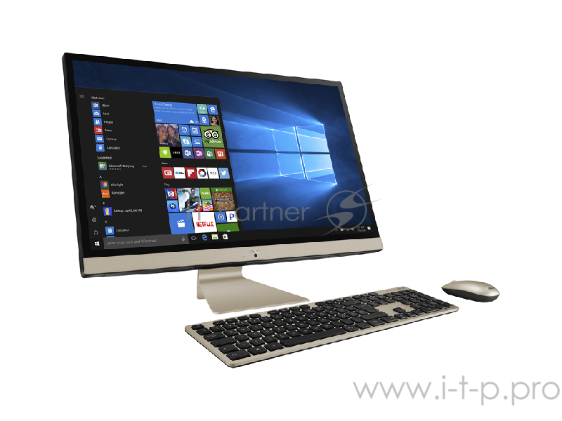Моноблок ASUS V272UNT-BA021T Intel i5-8250U/8Gb/1Tb HDD/27 FHD 1920 X 1080 Glare Touch/NV GF150MX 2GB/non DVDRW/WL KB mouse/Win 10/Black