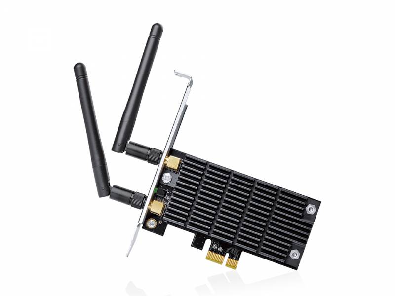 Сетевое оборудование TP-Link Archer T6E Беспроводный двухдиапазонный PCI Express адаптер, 867Мбит/с + 400Мбит/с