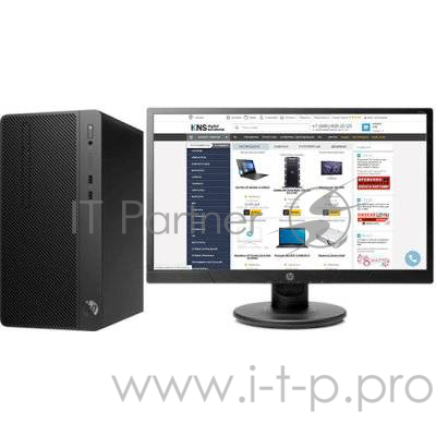 ПК+Монитор HP Bundle 290 G2 MT Core i3-8100,4GB,500GB,DVD-RW,usb kbd/mouse,DOS,1-1-1 Wty + HP Monitor V214.7in