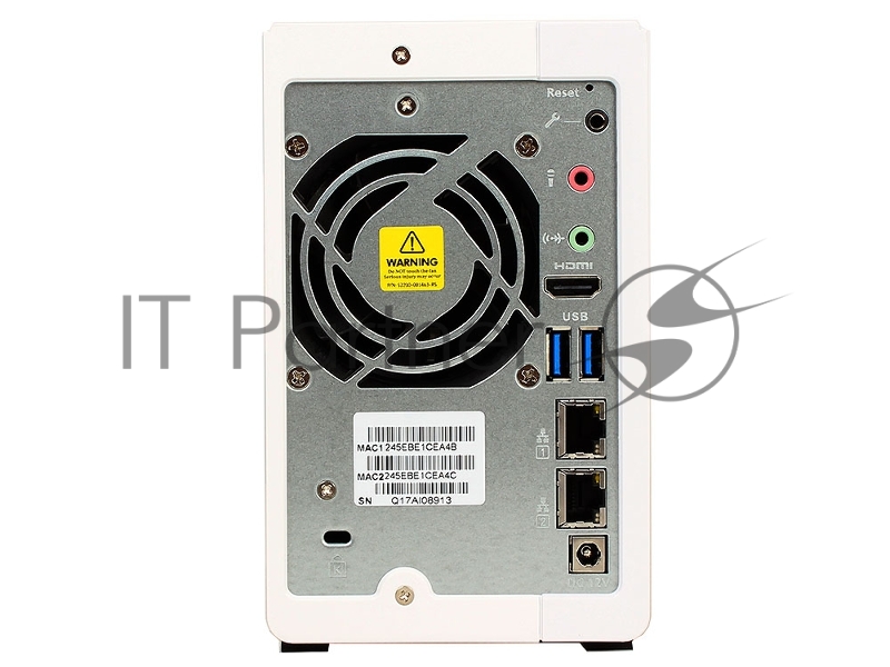 Дисковый массив QNAP D2 PRO Сетевой RAID-накопитель, 2 отсека для HDD, с функцией USB Quick Access, HDMI-порт. Intel Celeron N3060 1,6 ГГц (до 2,48 ГГц), 1 ГБ