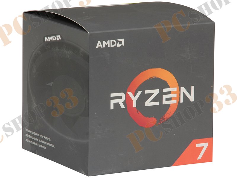 Процессор AMD Ryzen 7 2700 (3.20ГГц, 8x512КБ+16МБ) SocketAM4 (Box)