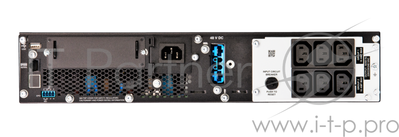 Источник бесперебойного питания APC Smart-UPS SRT SRT1500RMXLI 1500Вт 1500ВА черный