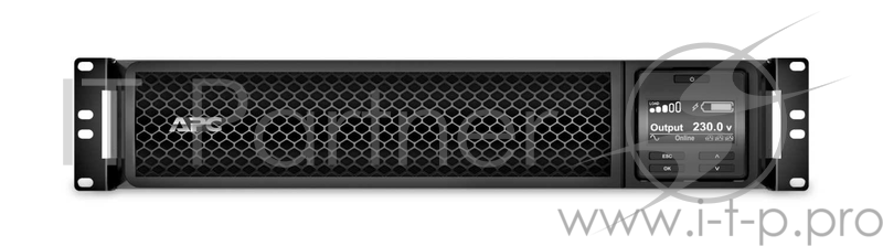 Источник бесперебойного питания APC Smart-UPS SRT SRT1500RMXLI 1500Вт 1500ВА черный