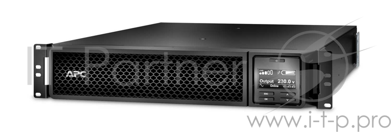 Источник бесперебойного питания APC Smart-UPS SRT SRT1500RMXLI-NC 1500Вт 1500ВА черный/черный