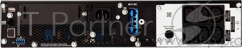 Источник бесперебойного питания APC Smart-UPS SRT SRT1500RMXLI-NC 1500Вт 1500ВА черный/черный