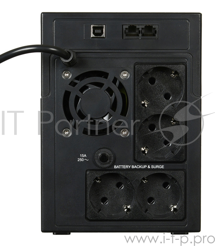 Источник бесперебойного питания Ippon Back Basic 2200 Euro 1320Вт 2200ВА черный