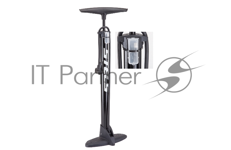 Насос ZF-038A ножной стационарный, стальной, черный Насос ZF-038A ручной велосипедный стационарный, стальной корпус, диаметр 38мм, длина 530 мм, шланг с автовентилем/Presta/Dunlop, с дополнительными насадками