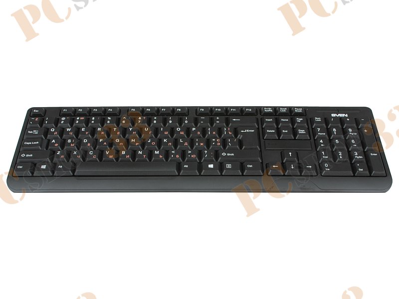 Комплект клавиатура + мышь Sven Comfort 3300 Wireless, беспров., черный (USB)