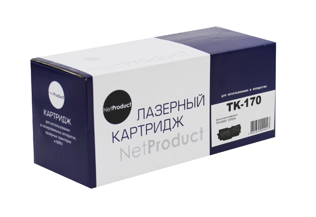 Тонер-картридж NetProduct (N-TK-170) для Kyocera-Mita FS-1320D/1370DN/ECOSYS P2135d, Bk, 7,2K