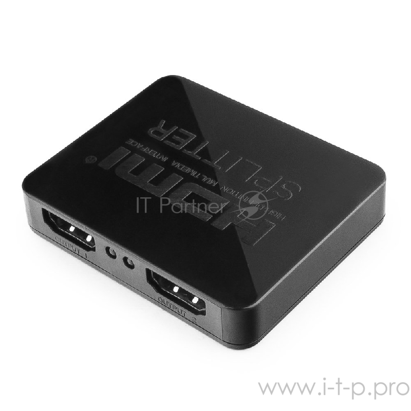 Разветвитель Cablexpert DSP-2PH4-03 Разветвитель HDMI Cablexpert DSP-2PH4-03, HD19F/2x19F, 1 компьютер = 2 монитора, Full-HD, 3D, 1.4v