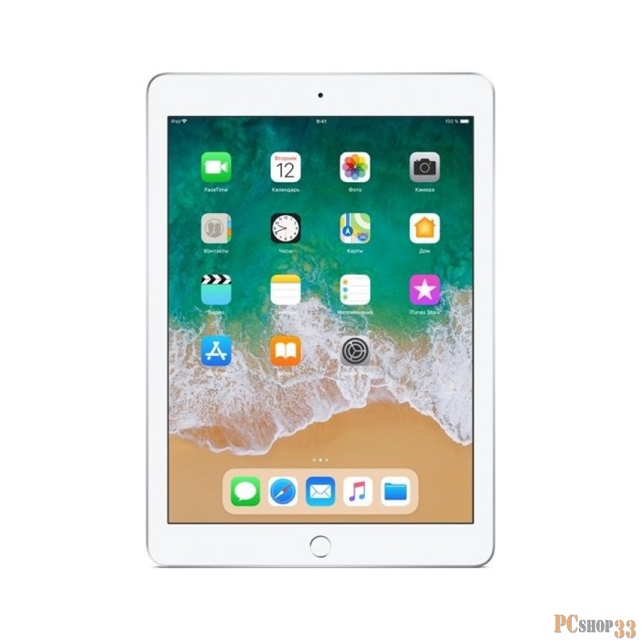 Планшетный компьютер Apple iPad Wi-Fi 32GB - Silver MR7G2RU/A (2018)