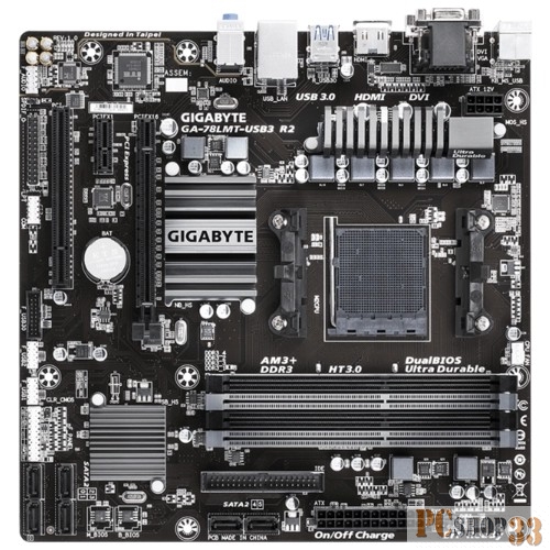 Материнская плата Gigabyte GA-78LMT-USB3 R2 RTL