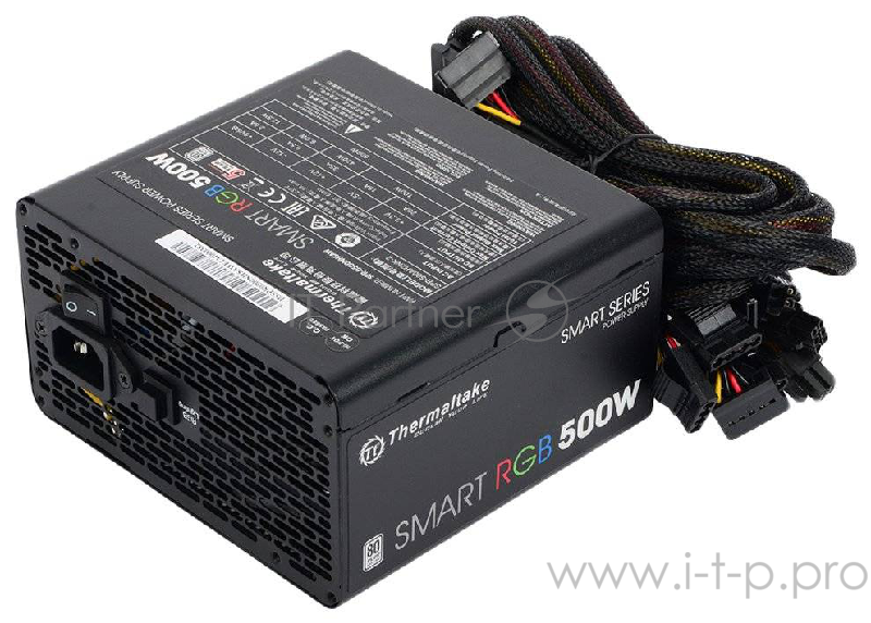 Блок питания Блок питания Thermaltake Smart RGB PS-SPR-0500NHSAWE-1 500W / APFC / 80+