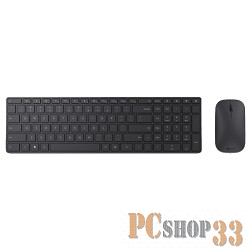 Комплект клавиатура + мышь Microsoft Designer Bluetooth Desktop 7N9-00018, беспров., черный (Bluetooth)