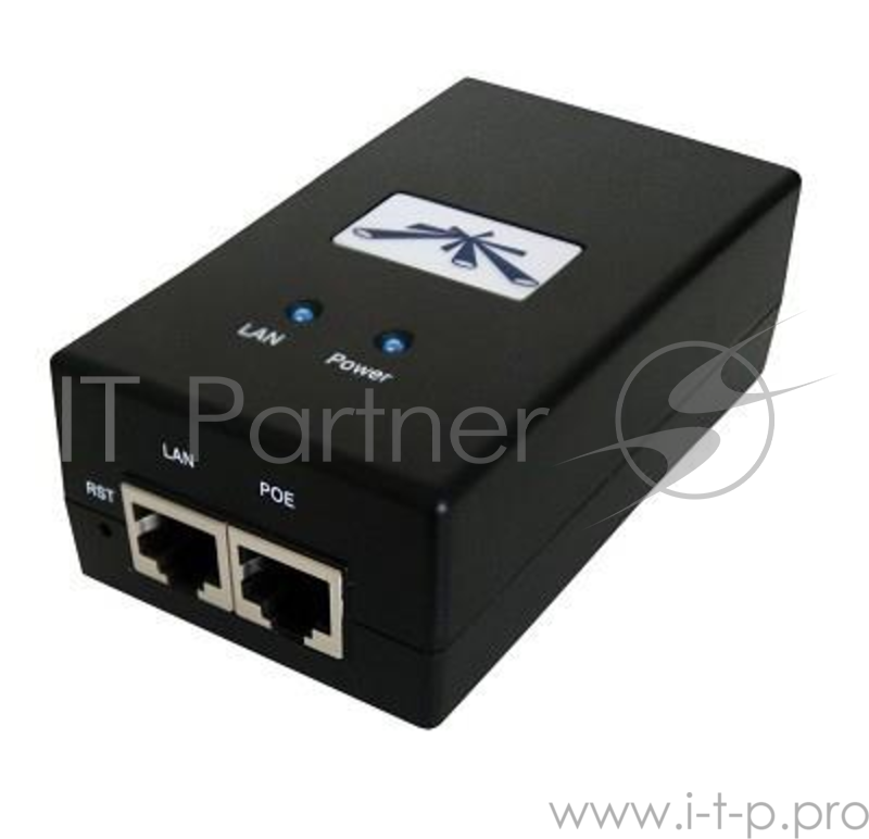 Сетевое оборудование UBIQUITI POE-24-24W Блок питания с PoE, 220 VAC - 24 VDC, 1А