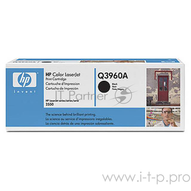 Расходные материалы HP Q3960A Картридж ,Black{Color LaserJet 2550, Black, (5000 стр.)}