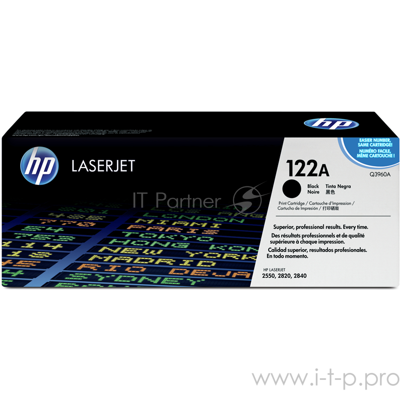 Расходные материалы HP Q3960A Картридж ,Black{Color LaserJet 2550, Black, (5000 стр.)}