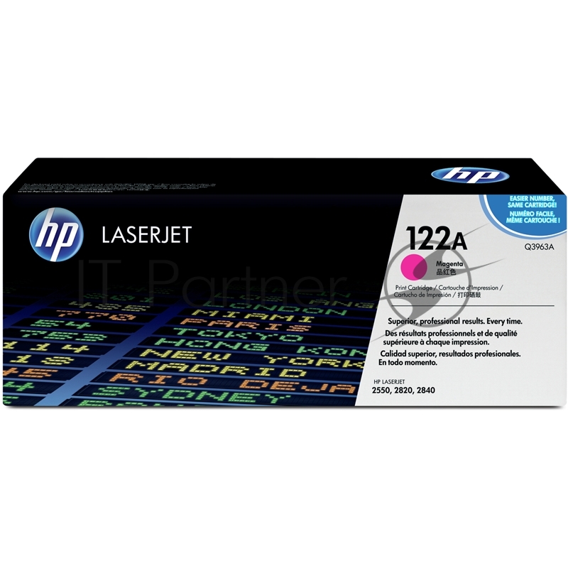 Расходные материалы HP Q3963A Картридж ,Magenta{Color LaserJet 2550, Magenta, (4000 стр.)}
