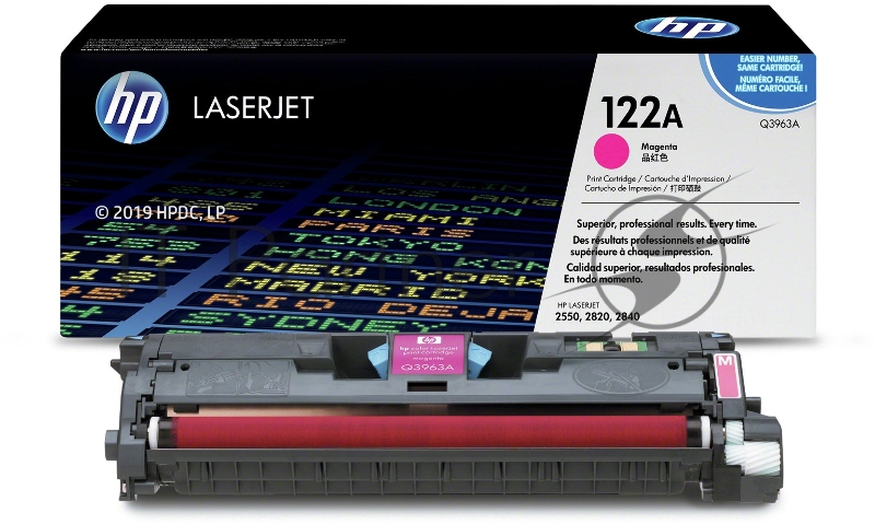 Расходные материалы HP Q3963A Картридж ,Magenta{Color LaserJet 2550, Magenta, (4000 стр.)}