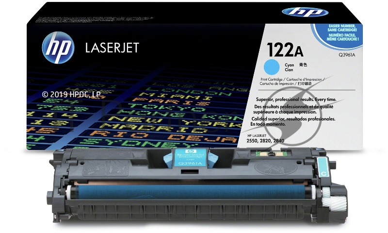 Расходные материалы HP Q3961A Картридж ,Cyan{Color LaserJet 2550, Cyan, (4000 стр.)}