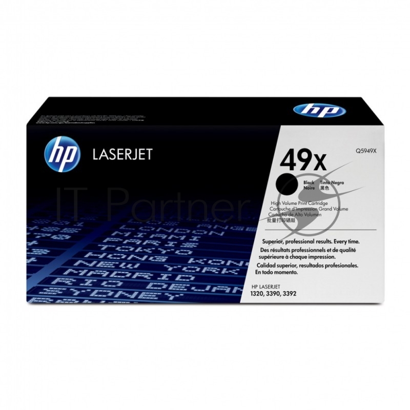 Расходные материалы HP Q5949X Картридж ,Black{LaserJet 1320, Black, (6000 стр.)}