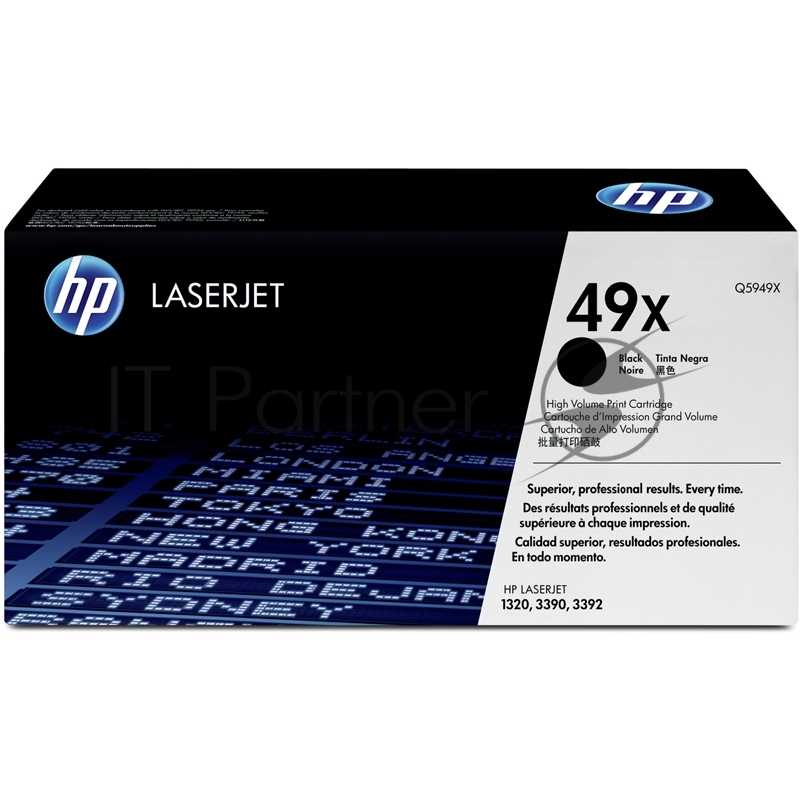 Расходные материалы HP Q5949X Картридж ,Black{LaserJet 1320, Black, (6000 стр.)}