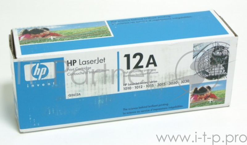 Тонер-картридж HP Q2612A черный для LaserJet 1010/1018/1020/1012/1015/3015/ (2000стр.)