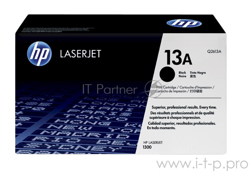 Расходные материалы HP Q2613A Картридж ,Black{LaserJet 1300, Black, (2 500 стр.)}