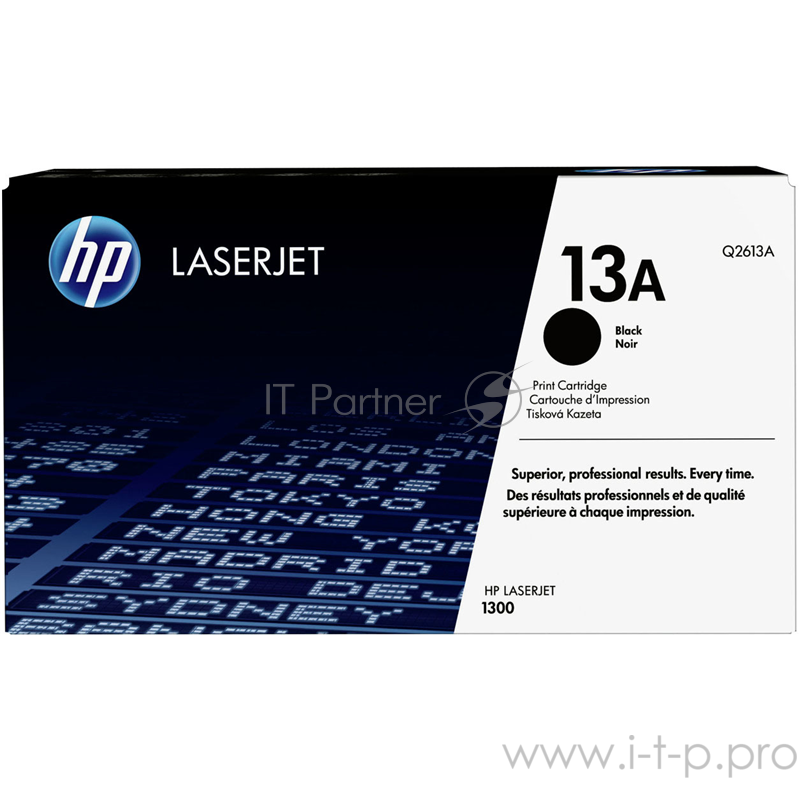 Расходные материалы HP Q2613A Картридж ,Black{LaserJet 1300, Black, (2 500 стр.)}