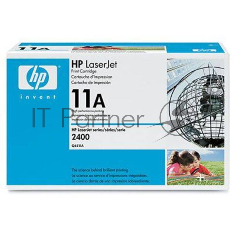 Расходные материалы HP Q6511A Картридж , Black{LaserJet 2410/20/30, Black, (6 000 стр.)}
