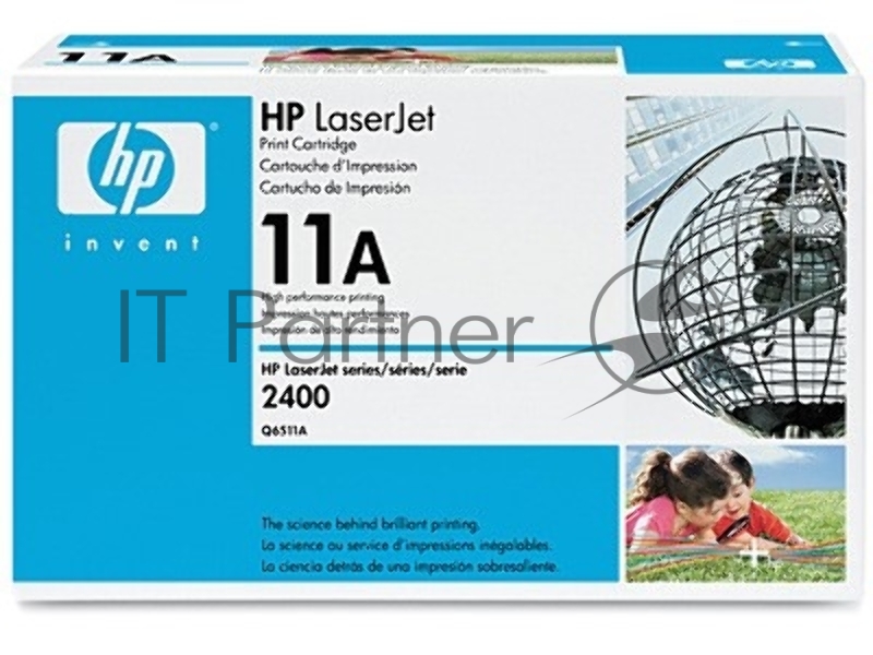 Расходные материалы HP Q6511A Картридж , Black{LaserJet 2410/20/30, Black, (6 000 стр.)}