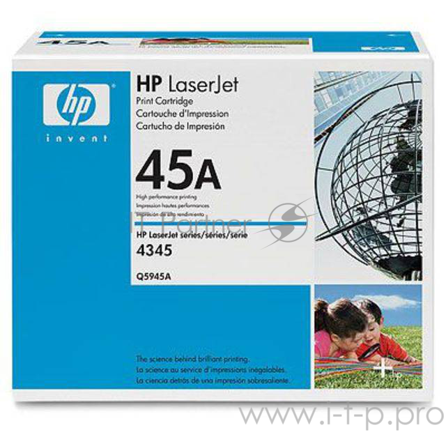 Расходные материалы HP Q5945A Картридж ,Black{LJ 4345mfp, Black, (18 000 стр.)}