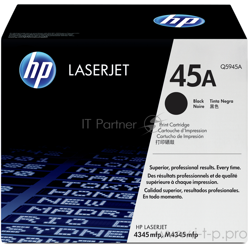 Расходные материалы HP Q5945A Картридж ,Black{LJ 4345mfp, Black, (18 000 стр.)}